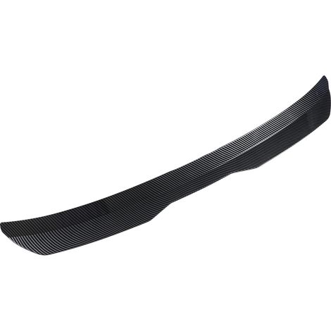 Pare-brise arrière spoiler toit déflecteur universel réduit résistance garniture moulure carbone style (1/5)