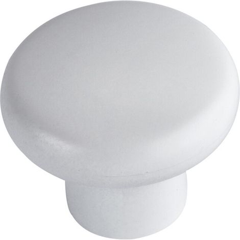 BL POMOLO IN RESINA 24 PP D 24 MM BIANCO 2 PZ