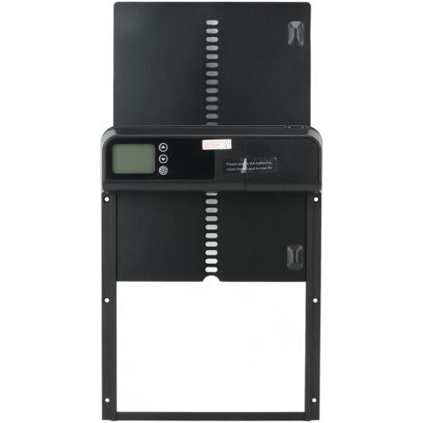 Eosnow,Porte automatique de poulailler avec minuterie en alliage d'aluminium IP45 affichage LED étanche ouvre-porte automatique de poulet alimenté par batterie pour la ferme (1/5)