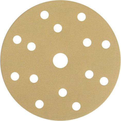 Disque de ponçage - Abrasif - 150mm diamètre - Grain 80 - 10 pièces - Ntools HMF7 (1/5)