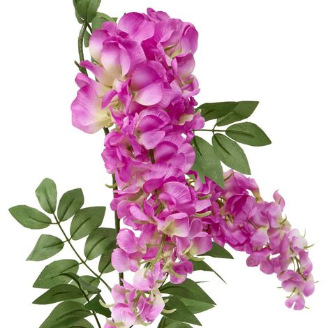 Girlande Glyzinie Künstliche Phoebe L20xP10xH178 cm - (1/4)