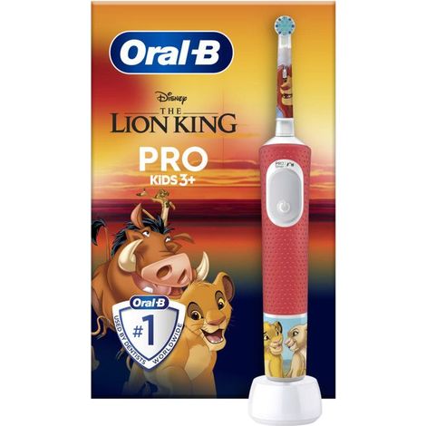 Brosse à dents électrique Oral-B Vitality Pro 103 Disney Le Roi Lion 2 modes 3 ans et plus (1/5)