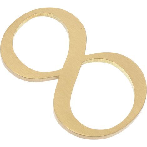 Copper Door Number 8 for Home and Office Corrosion Resistant (1/5)