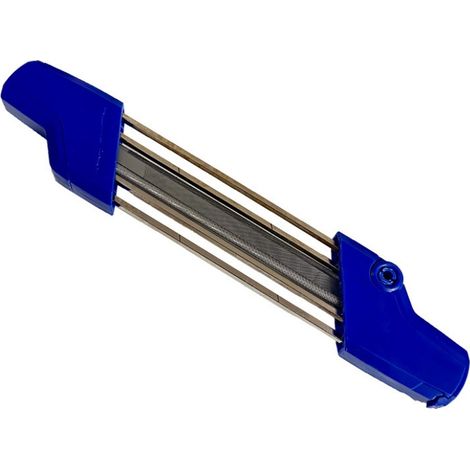 Affûteur de chaîne (Bleu) — Inclut une lime de 4,8 mm (1/4)