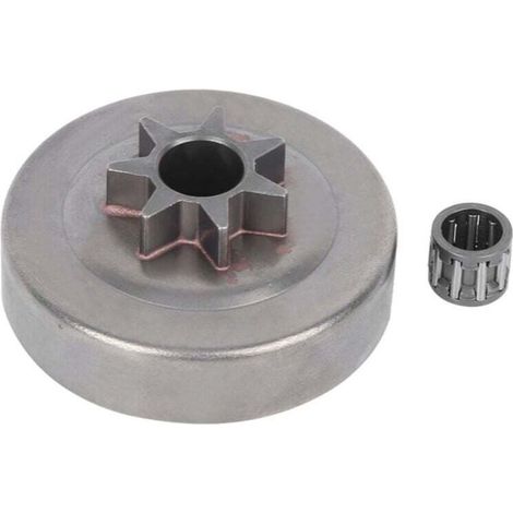 7T Pignon d'embrayage Drum Sprocket Roulement à aiguilles pour tronçonneuse 36 41 136 137 141 142 235 240 (1/4)