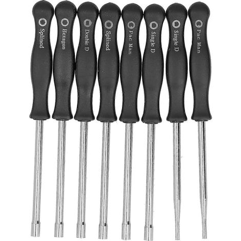 Kit d'outils de réglage de carburateur Stihl - 8 pièces/ensemble pour la mise au point du moteur et outils de tournevis (1/5)