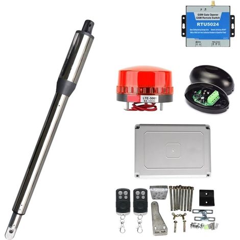 Kit d'ouvre-portes automatiques Ouvre-porte Électrique Automatique À Une Feuille De 300KG, Moteur À Courant Continu, Actionneur Linéaire , Système De Contrôle D'accès For Opérateur pour accessoires de (1/5)