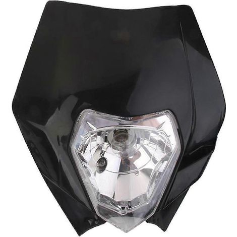 Universeller Motorradscheinwerfer für - Schwarz