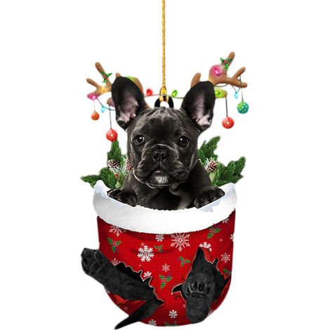 Weihnachtsbaum-Anhänger aus Acryl, Heimdekoration, Geschenk für Kinder, Weihnachtsmann (1/2)