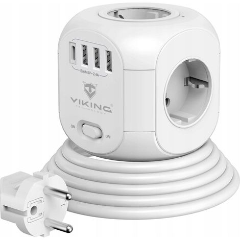 Viking AC Cube Adattatore di corrente compatto