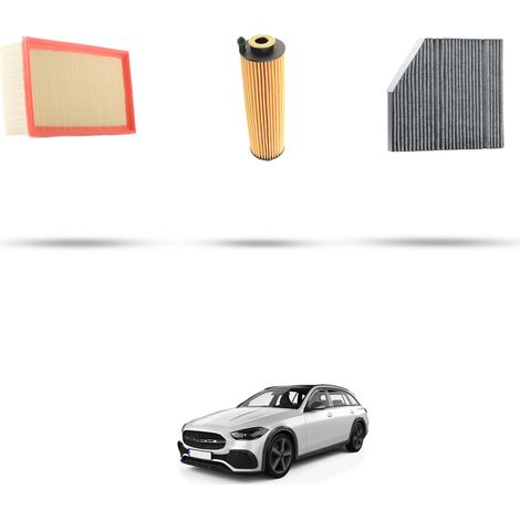 Kit tagliando 3 filtri compatibile con Mercedes Classe C (W206,S206) 300 190kw Dal 2021 (1/5)