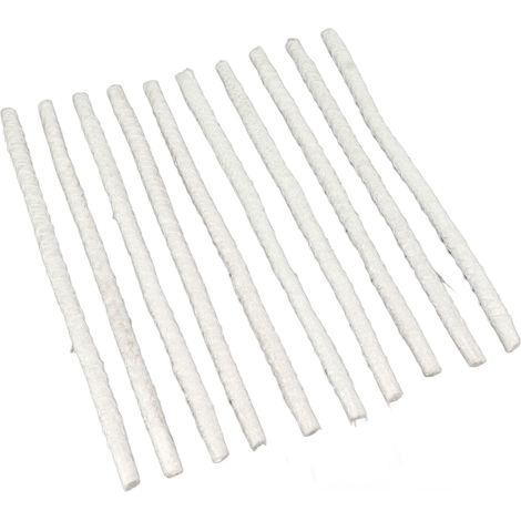 Fiberglas-Fackeldochte – 10 Stück, 35 cm, für Öllampen und Terrassen-/Gartenbeleuchtung (1/5)
