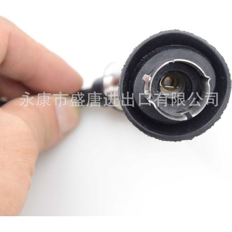GOOFIT 135-degree ignition coil elbow with protective cover is compatible with GY6 50cc-150cc ATV go-karts. (1/4)