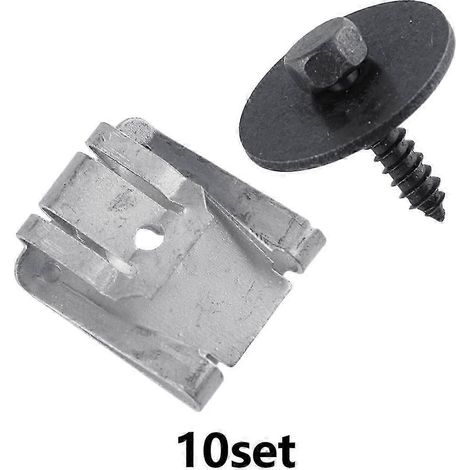 0049943145 20-teiliges Set Befestigungsclips und Schrauben für die Motorraumabdeckung 0019906036 Passend für Mercedes-Benz ABCEM CLA CLS CLK Klasse Edition 0619