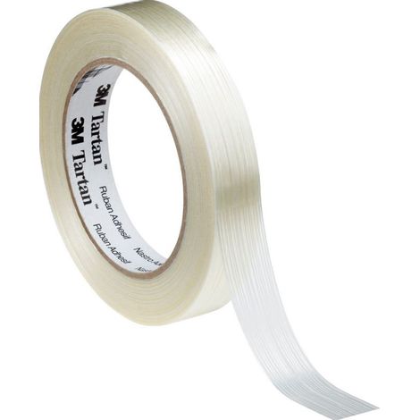 CINTA EMBALAJE CON FILAMENTOS DE VIDRIO 19MMX50M