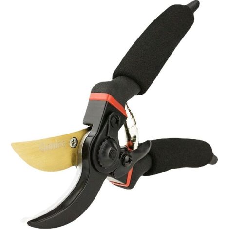 Gartenschere, Baumschere aus SK5-Stahl, scharfe Rebschere, multifunktionale ergonomische Rosenschere für Äste, Blumen, Rosen, Früchte, Pflanzen, Hecken (1/5)
