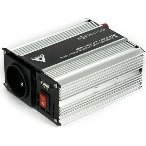 Spannungswandler azo IPS-800 800W Aluminium USB (1/3)