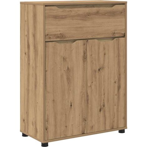 Badezimmerschrank mit Regal Artisan-Eiche 72,5 x 36,5 x 100 cm vidaXL
