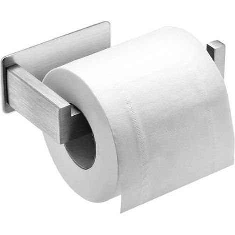Bardusch - Porte Papier Toilette Support Papier Toilette Mural Porte Rouleau Papier Toilette WC sans Perage Acier Inoxydable PZCC (1/4)