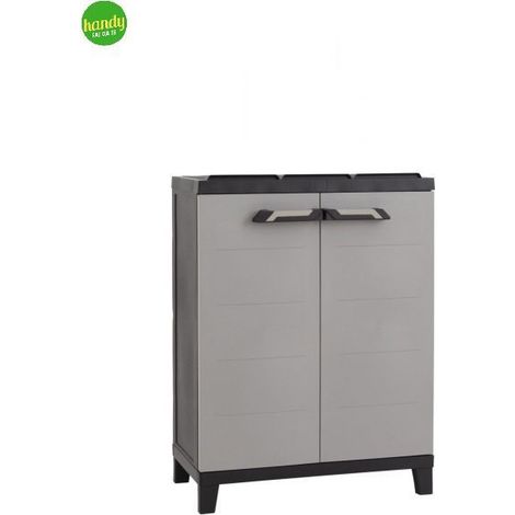 Pattumiera raccolta differenziata Prime Toomax antracite/grigio tortora
