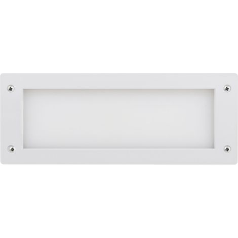 Encastré mural DEVON Rectangle M IP66 GX53 LED T2 2x3.20W 405lm/410lm/410lm CRI80 3000K/4000K/6500K Blanc (1/2)