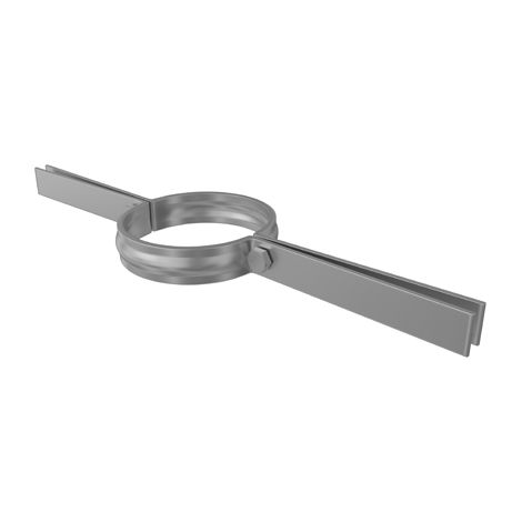 Collier de fixation haute - Pour tubage flexible 150 mm