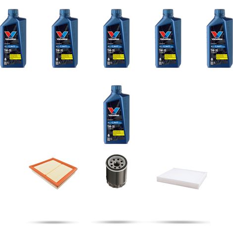 Kit tagliando 3 FILTRI e 6L OLIO compatibile con Land Rover Freelander II (L359) 2.0 177kw dal 2011 (1/5)