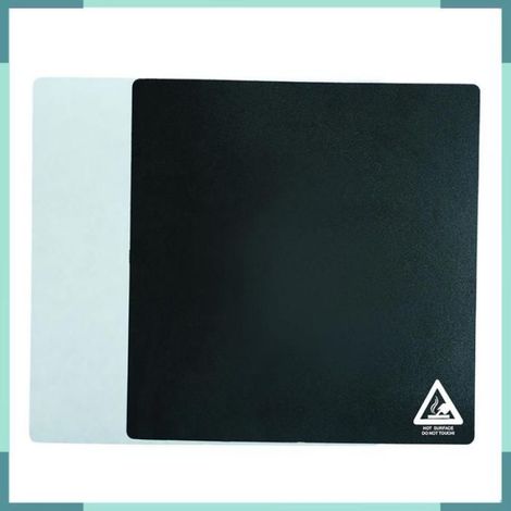 Autocollant de lit chauffant Tronxy – feuille autocollante pour lit chauffant, de informatique imprimante Noir 220x220mm (1/5)