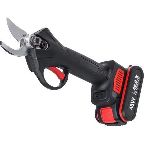 Cesoia Forbici Potatura Elettrica 48V Kit Senza Fili 2 Batterie Taglio 25mm (1/5)