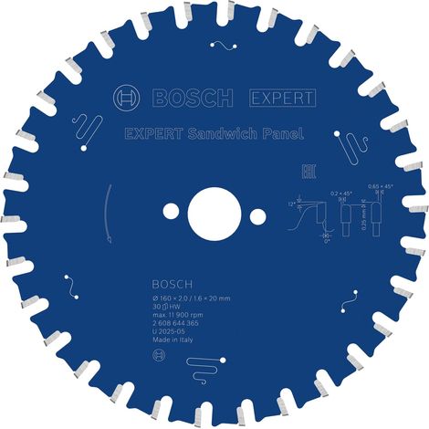 1x Lame de scie circulaire filaire EXPERT Sandwich Panel (1/5)