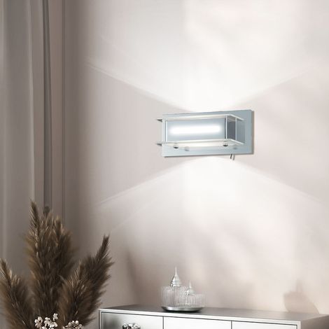 5 watt COB-LED lampada da parete design apparecchio metallo cromato alta qualità 3000K TRIO 222470106