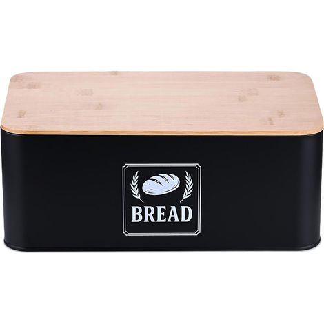 Panera práctica diseño elegante cocina 13,5 x 33 x 19 cm de hojalata 130017323 (1/3)