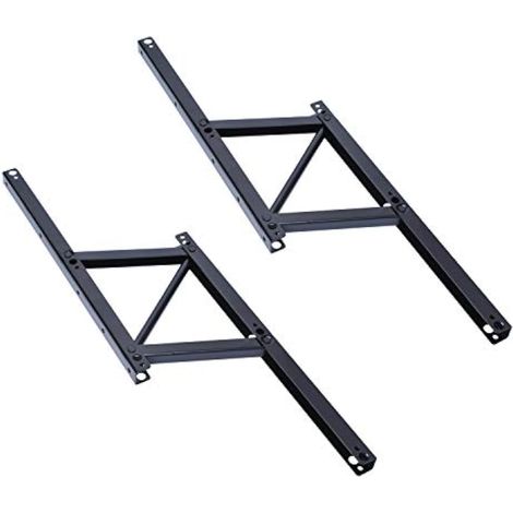 CCYKXA Charnières de Meuble à Ressort, Charnière de Levage de Table de Dessus, Support de Cadre de Bureau Pliable avec Charnières de Montage et Ressort pour Table Basse (1 Paire)
