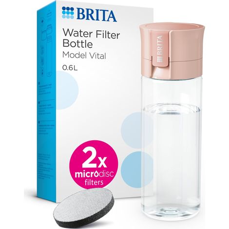 Brita 1052261 filtro de agua Botella con filtro de agua 0,6 L Albaricoque