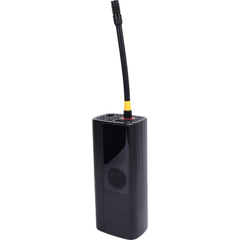 Gonfleur de pneus sans fil avec manomètre numérique, lumière LED, arrêt automatique et compresseur d'air portable pour voiture, moto, vélo et ballon (1/5)