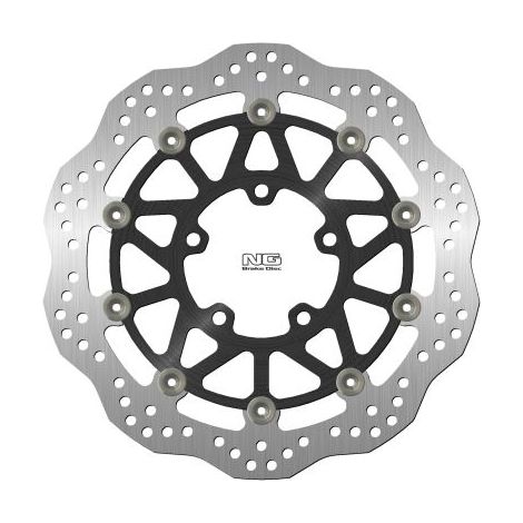 Disco de freno delantero NG Wave Kawasaki ZX-6R 636 '16-20, Aluminio