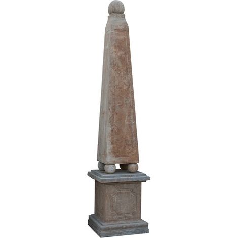 Obelisk aus Stein L65xPR65xH300 cm