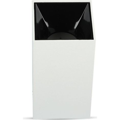GU10 FITTING QUADRATO BIANCO & NERO (1/5)