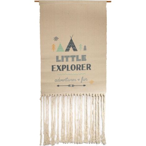 Décoration Murale "Little Explorer" 70cm Naturel