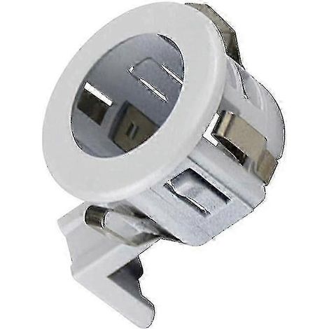 Cache de montage pour capteur radar de stationnement à ultrasons PDC, compatible avec différents modèles de voitures, blanc. (1/5)