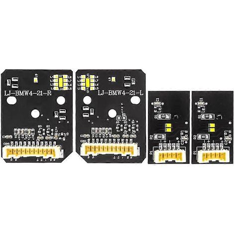 Placas de circuito impreso LED DRL amarillas para faros delanteros BMW G80 M3 G82 M4 versión estadounidense 63119851052 63119851051() (1/3)
