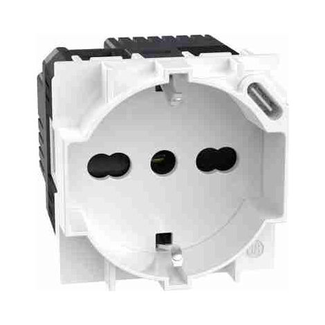 BTIKW4140A16USB Standard-Steckdose P40 (Italien) mit integriertem USB-Ladegerät