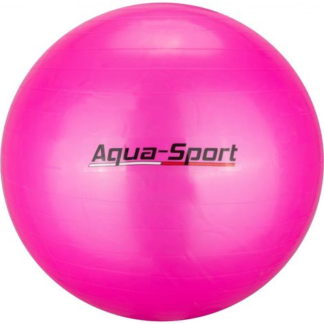 Aqua-Sport Powerstretch Anti-Burst Gymnastikball, Pink, 75 cm, AS0075