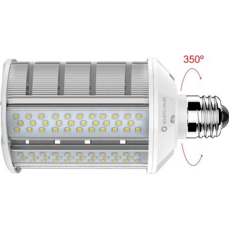 Proiettore LED Beneito & Faure Smile 20W E27 Retrofit 120º 5000K IP64 per Esterni, Lampada ad alta efficienza per illuminazione diffusa - Beneito & Faure