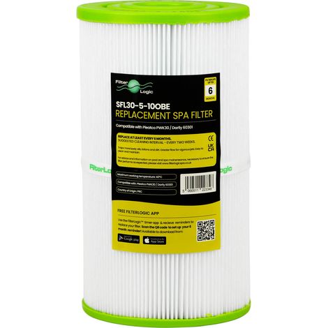 Filtre Filter Logic SFL30-5-10OBE - Cartouche Spa et Jacuzzi compatible Pleatco PWK30 Darlly SC712 (1/5)