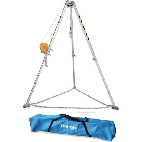 Kit para espacios confinados con trípode de alta resistencia (1/2)