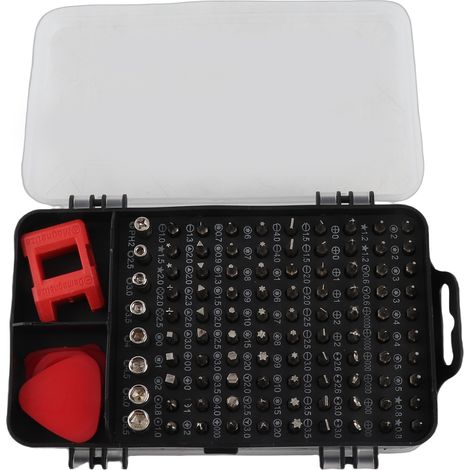 110-in-1 magnetisches Multifunktions-Schraubendreher-Set zur Reparatur von Handys, Laptops und Uhren. (1/5)