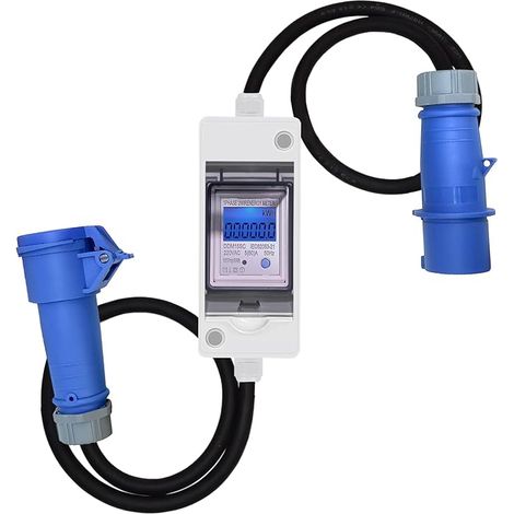 Digital Electricity Meter,230V Energy Consumption Meter