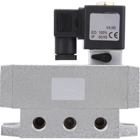 Électrovanne 5 voies à 2 positions, commande électrique simple, équipement pneumatique G1/8 po K25DH-6AC 220 V (1/5)