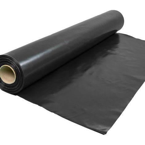 PE-Abdeckfolie 0,2 mm - 100 m² / Rolle Fußbodenheizung Trockenbau